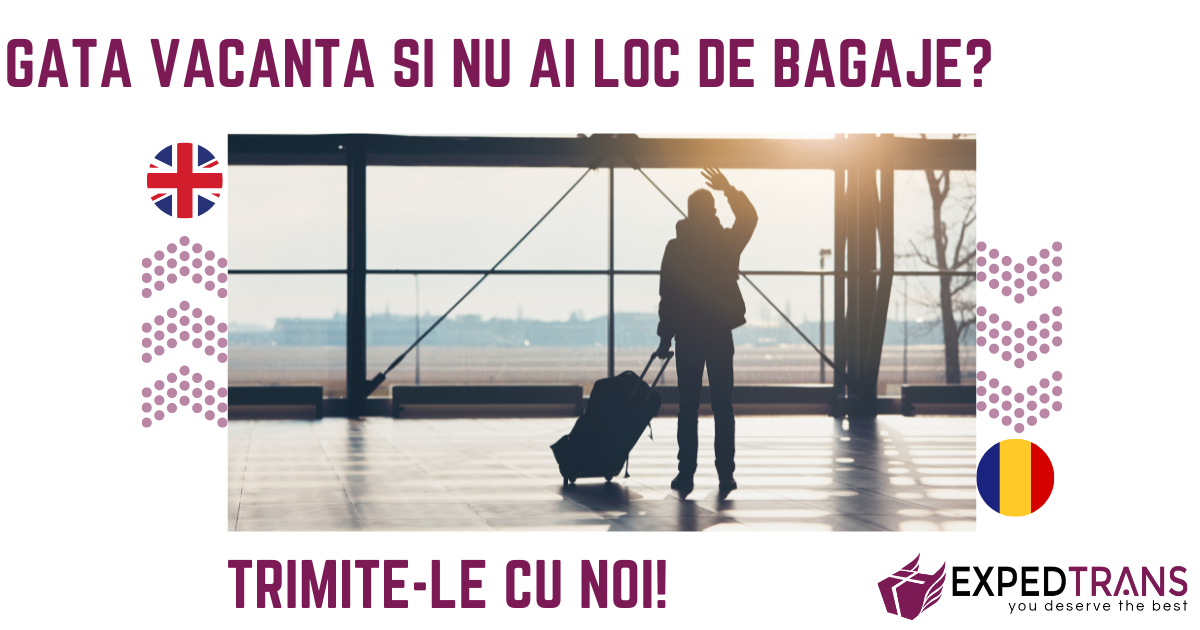 Vacanța ta în România s-a sfârșit și nu ai loc pentru toate bagajele? Te ajutăm noi!